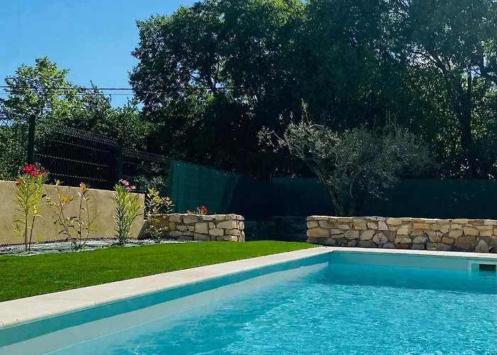 Maison Malon Sud Uzes Nimes Avec Piscine Vila Aubussargues