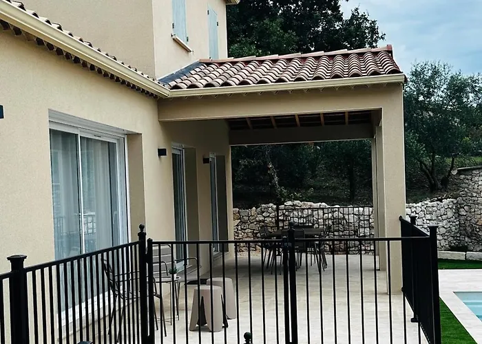 Vila Maison Malon Sud Uzes Nimes Avec Piscine Aubussargues